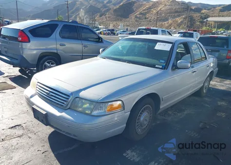 2001 Ford Crown Victoria из США, поврежденный, VIN 2FAFP73W21X114699